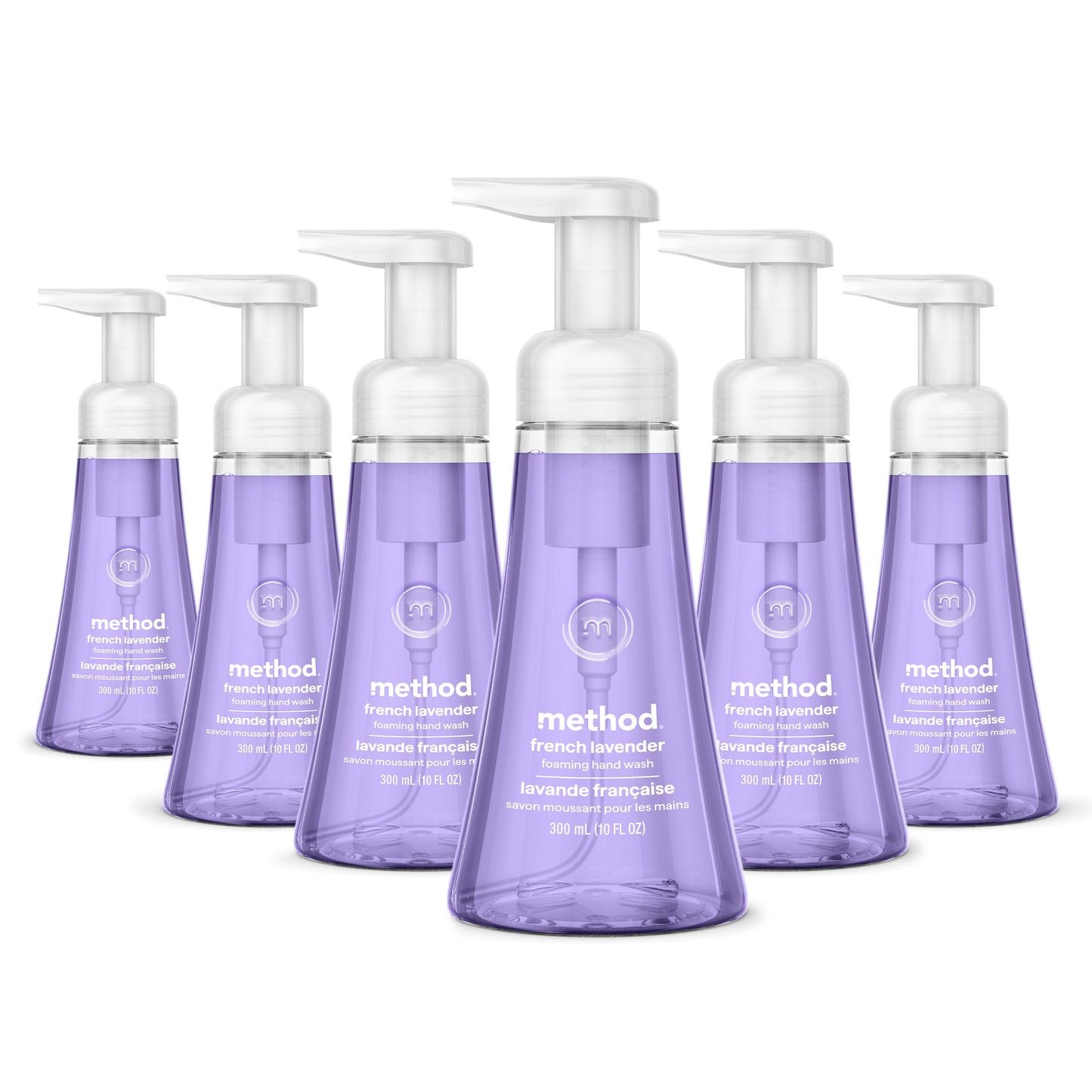 Hotmethod Foaming Hand Wash, Sweet Water - Leaves Hands Feeling Soft & Clean, for Bathroom & Kitchen, Notes of Dewy Lemon Leaf, Grapefruit & Star Jasmine, 10 fl oz, 3 pack