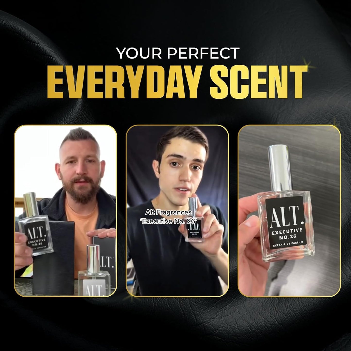 Hot ALT. FRAGRANCES Executive No. 26 - Inspired by Avntus, Perfume for Men, Extrait de Parfum, Long Lasting Woody Fruity Perfume for Men with Bergamot, Pineapple & Oakmoss, 60ml
