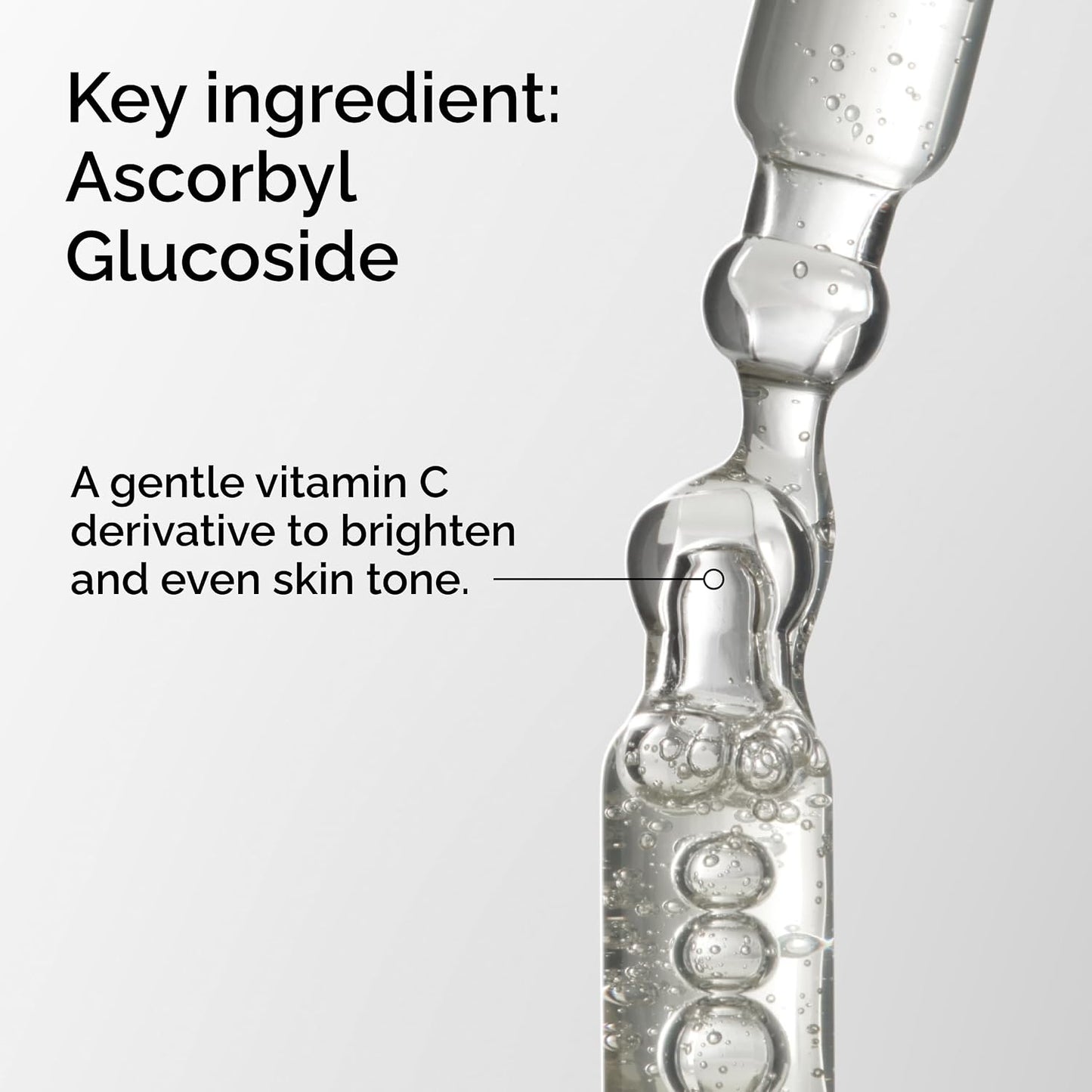 HotAscorbyl Glucoside Solution 12%, Vitamin C Serum for Even Skin Tone and Antioxidant Protection, 1 Fl Oz