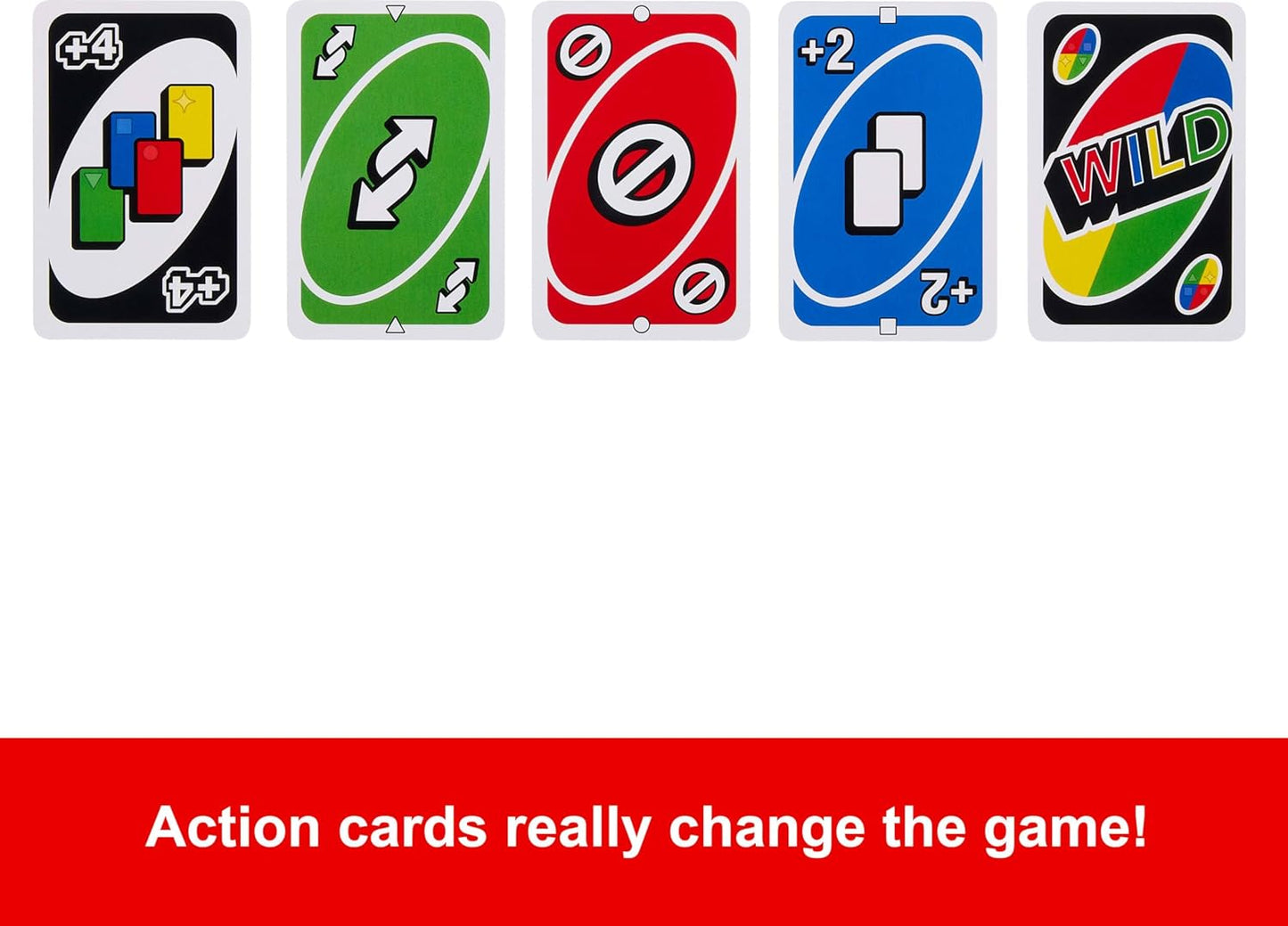 HotMattel Games UNO Card Game for Kid, Adult & Family Nights & Parties, Travel & Vacations, Color Blind Accessible & Customizable Deck (Amazon Exclusive)