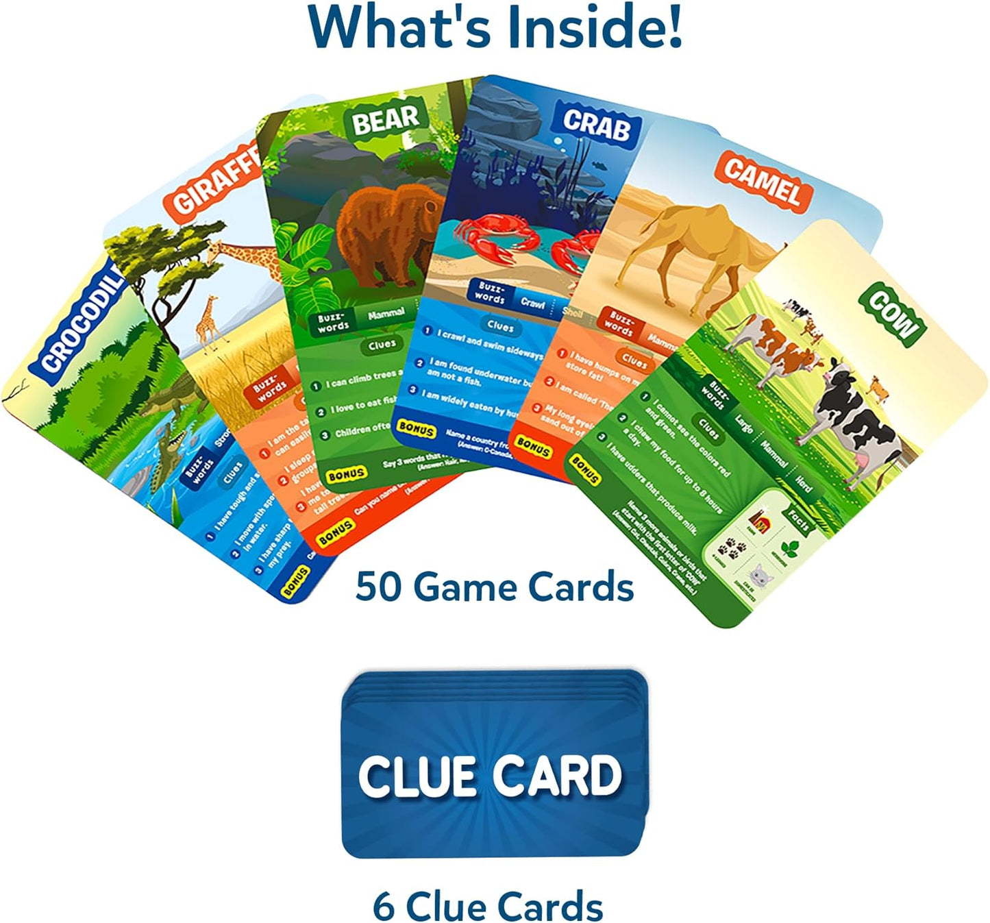 Hot Skillmatics Guess in 10 – Animal Planet, Card Game for Kids & Families | Perfect for Boys, Girls, Kids, Teens, Adults Who Love Animals, Trivia & Travel Games, Screen-Free Fun, Gifts for Ages 6 & Up