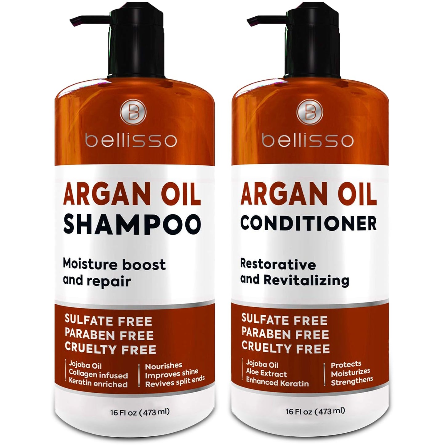 HotBiotin Shampoo and Conditioner Set - Sulfate and Paraben Free Treatment for Men and Women - Hair Thickening Volumizing Products to Help Boost Thinning Hair with Added Keratin