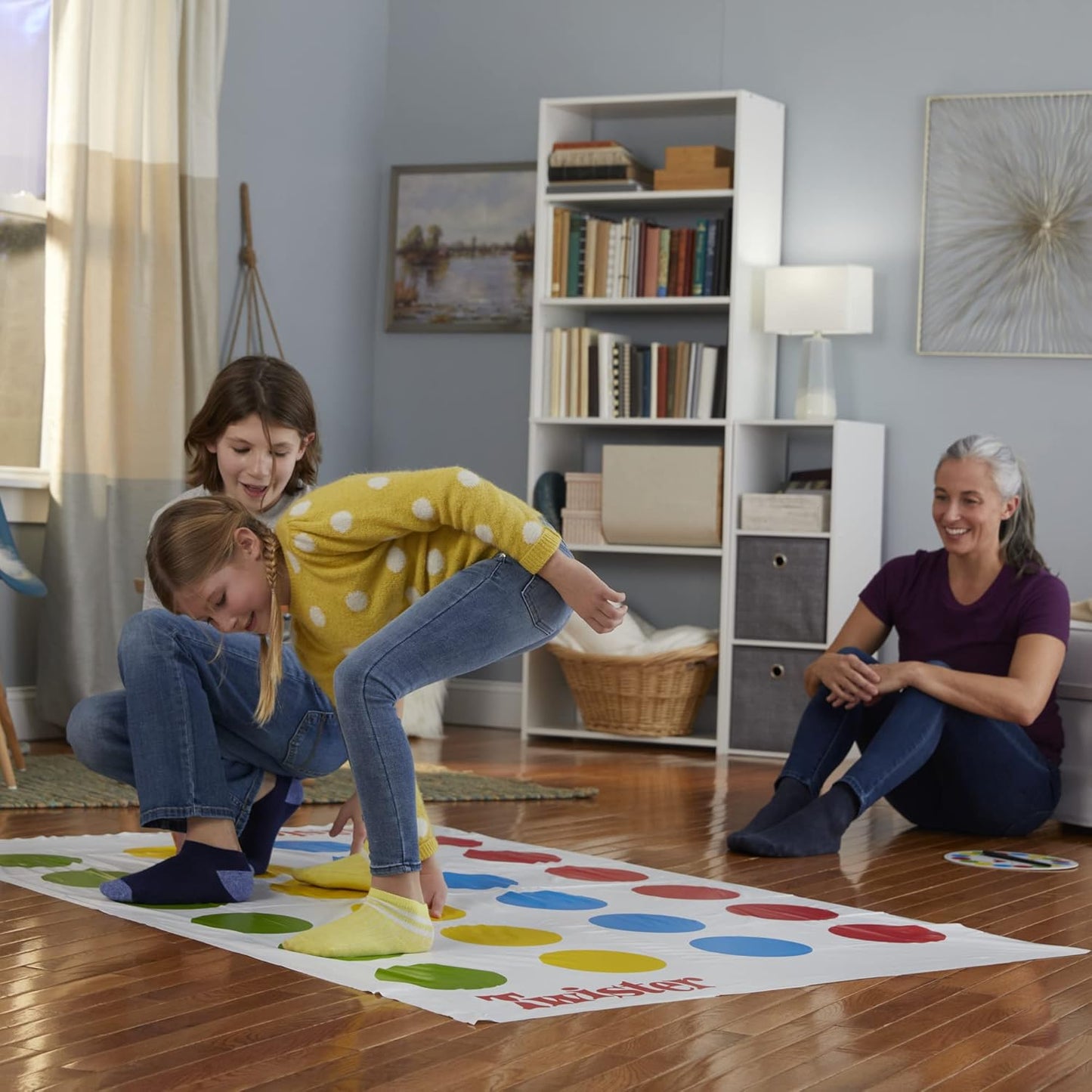 Hot Hasbro Twister Party Classic Board Game for 2 or More Players,Indoor and Outdoor Game for Kids 6 and Up,Packaging May Vary