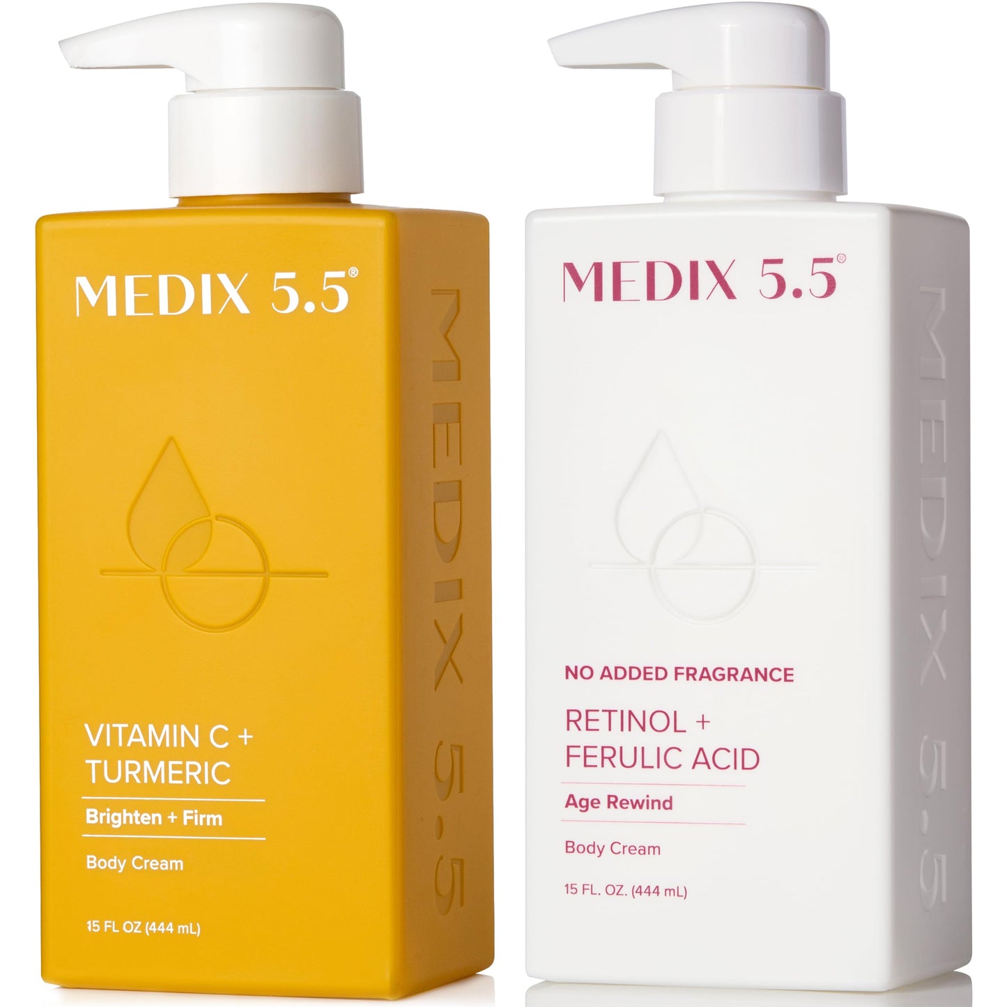 HotMedix 5.5 Retinol Body Lotion Firming Moisturizer | Crepey Skincare Treatment | Retinol Body Cream | Anti Aging Firming Cream For Women Targets Look Of Crepe Skin, Wrinkles, & Sagging Skin, 15 Fl Oz
