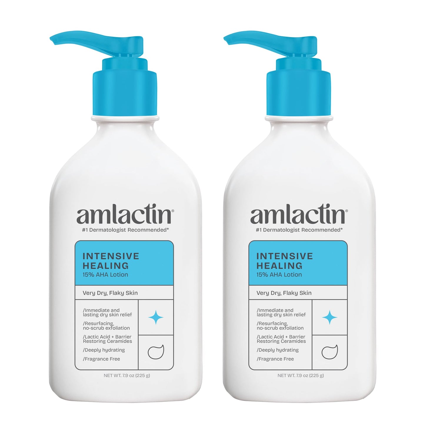 HotAmLactin Intensive Healing Body Lotion, 15% Lactic Acid, 7.9 oz