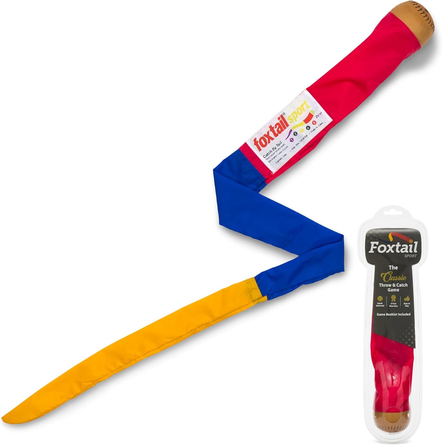 Hot Foxtail Sport - The Original 90s Throw and Catch Outdoor Game (Ages 8+)