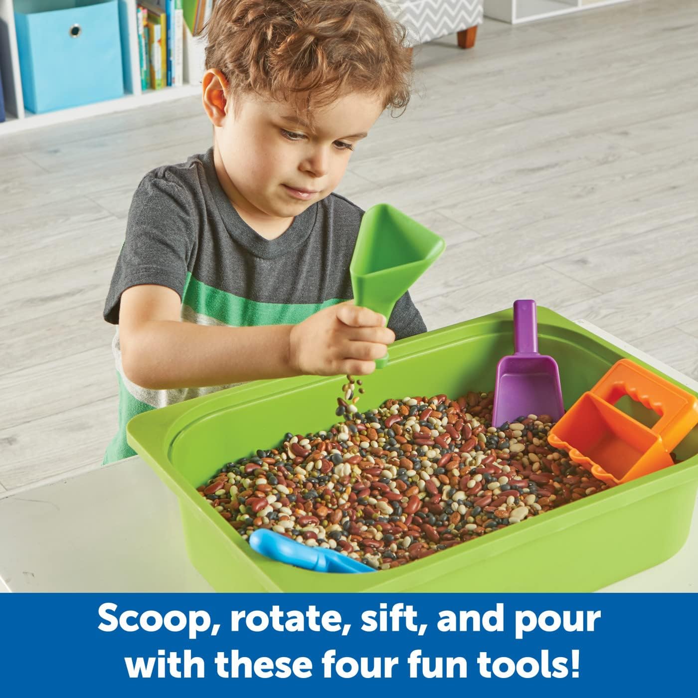 Hot Learning Resources Helping Hands Sensory Scoops