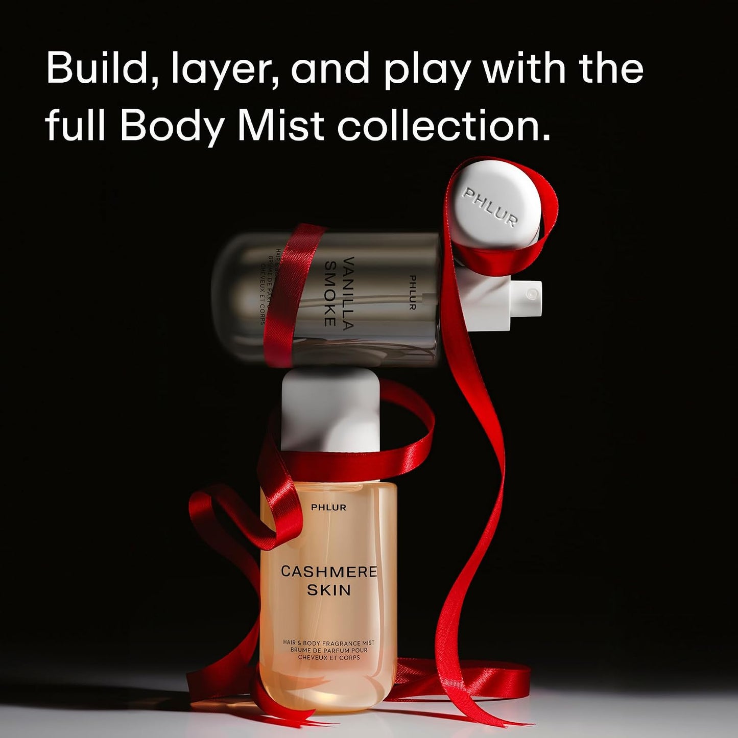 Hot PHLUR Cashmere Skin Body Mist, 8 Fl Oz - Hair and Body Perfume for Women | Almond, Vanilla & Cream Perfume Body Spray with Musk, Ambrette & Santal Fragrance