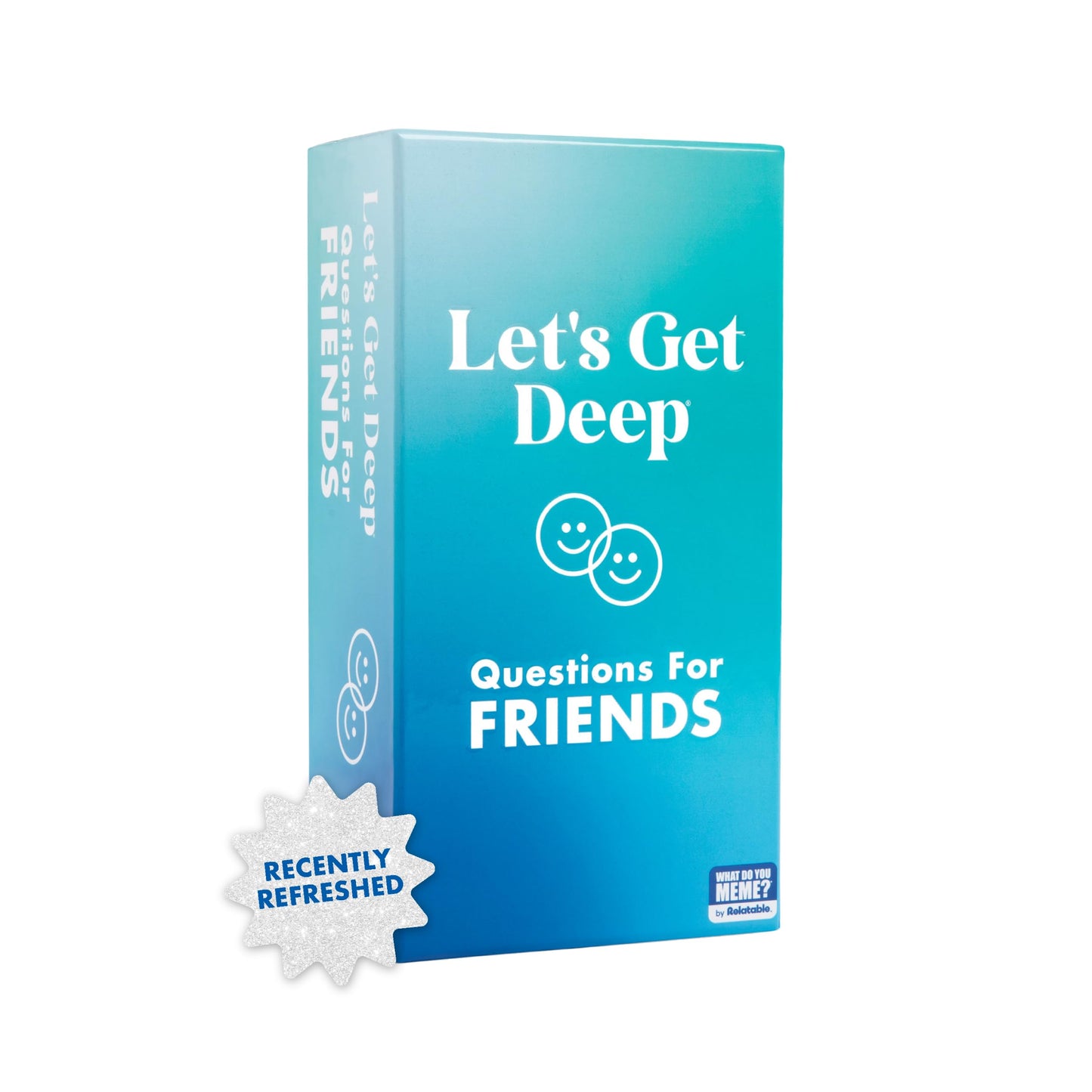 HotLet's Get Deep by Relatable, A Question Card Game for Couples, Great for Date Night Ideas, Couples Gifts, Wedding Gifts, and Long Distance Relationship Gifts, Includes 200 Cards to Build Up Intimacy