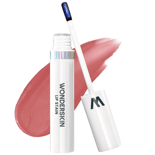 HotWonderskin Wonder Blading All Day Lip Stain Peel Off Masque - Long Lasting, Waterproof and Transfer Proof Nude Lip Tint, Matte Finish Peel Off Lip Stain (Whimsical Masque)