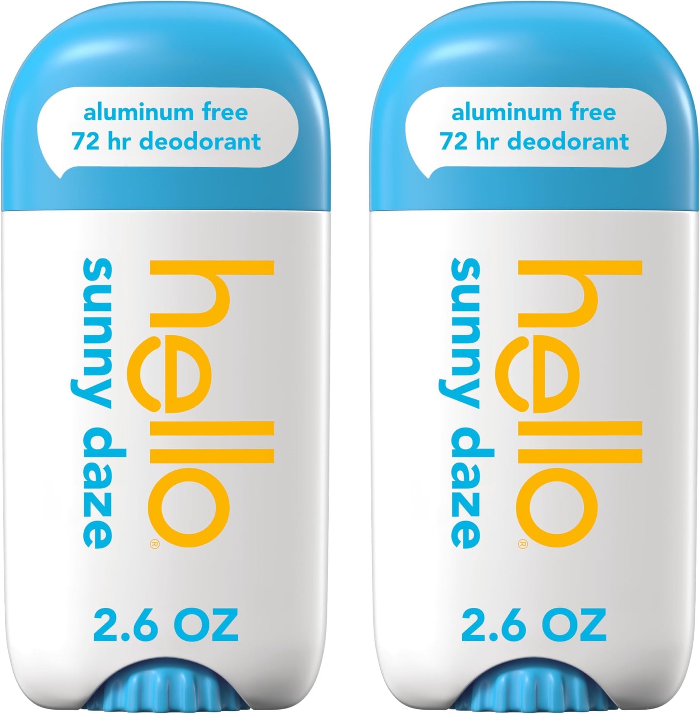 Hothello Unicorn Aluminum Free Deodorant for Women, Girls, Safe for Kids, Dermatologically tested, Natural Fragrance, 2 Pack