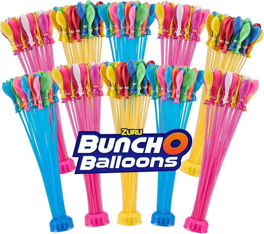 HotZURU BUNCH O BALLOONS - 350 Rapid-Fill Crazy Color Water Balloons (10 Pack) Amazon Exclusive