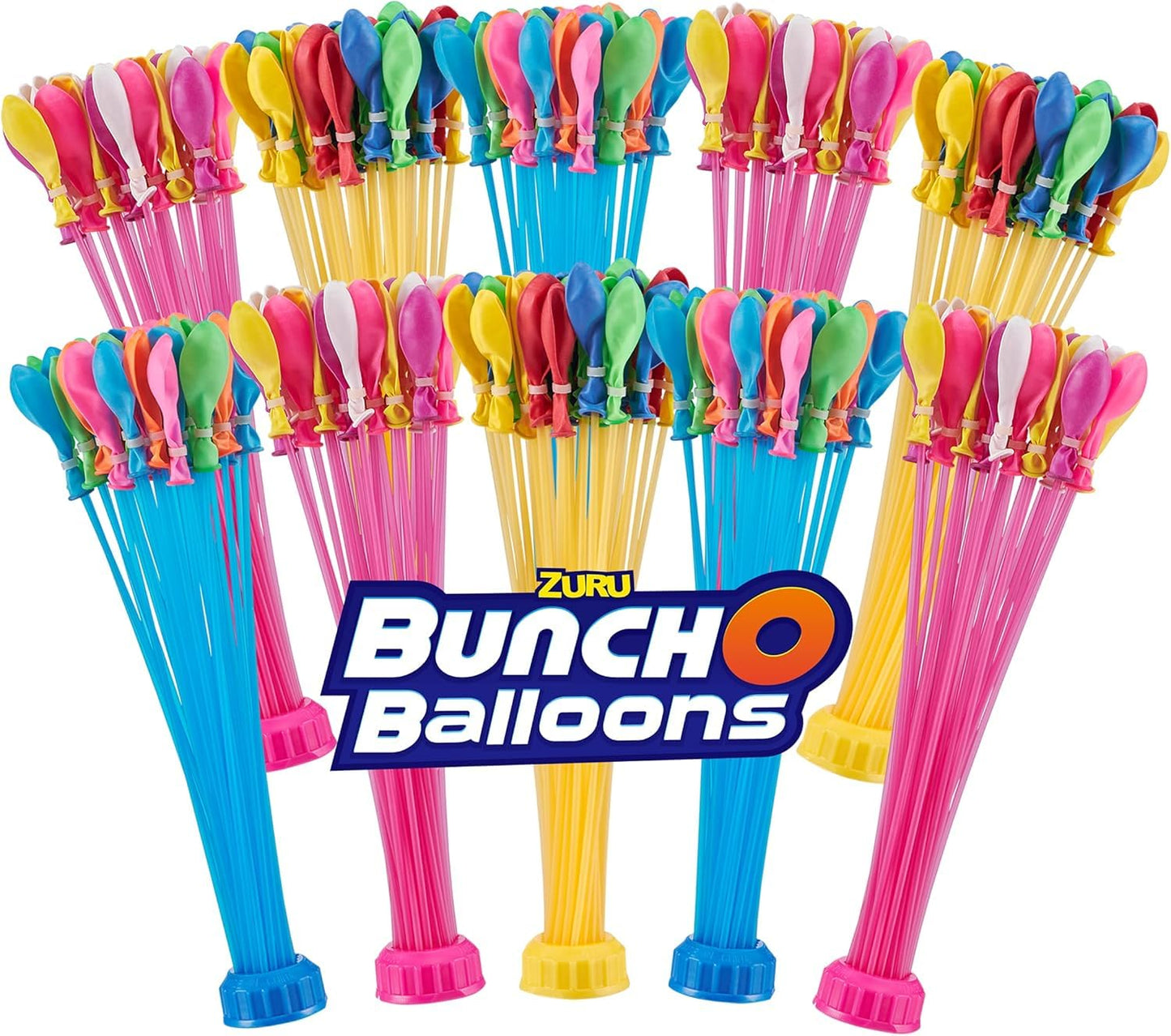 HotOriginal Bunch O Balloons Tropical Party 330+ Rapid-Filling Self-Sealing Water Balloons (Amazon Exclusive 10 count, pack of 1) by ZURU Water Balloon for the Whole Family, Kids, Teens and Adults
