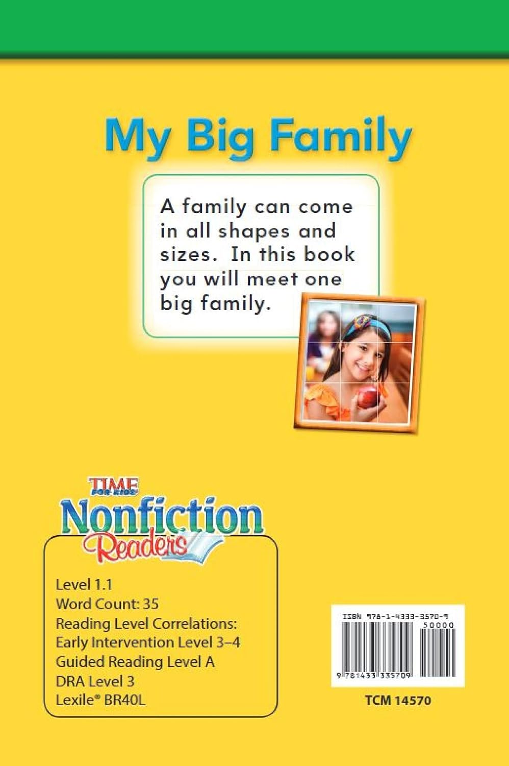 Hot TIME FOR KIDS® Informational Text Grade 1 Readers Set 3 10-Book Set