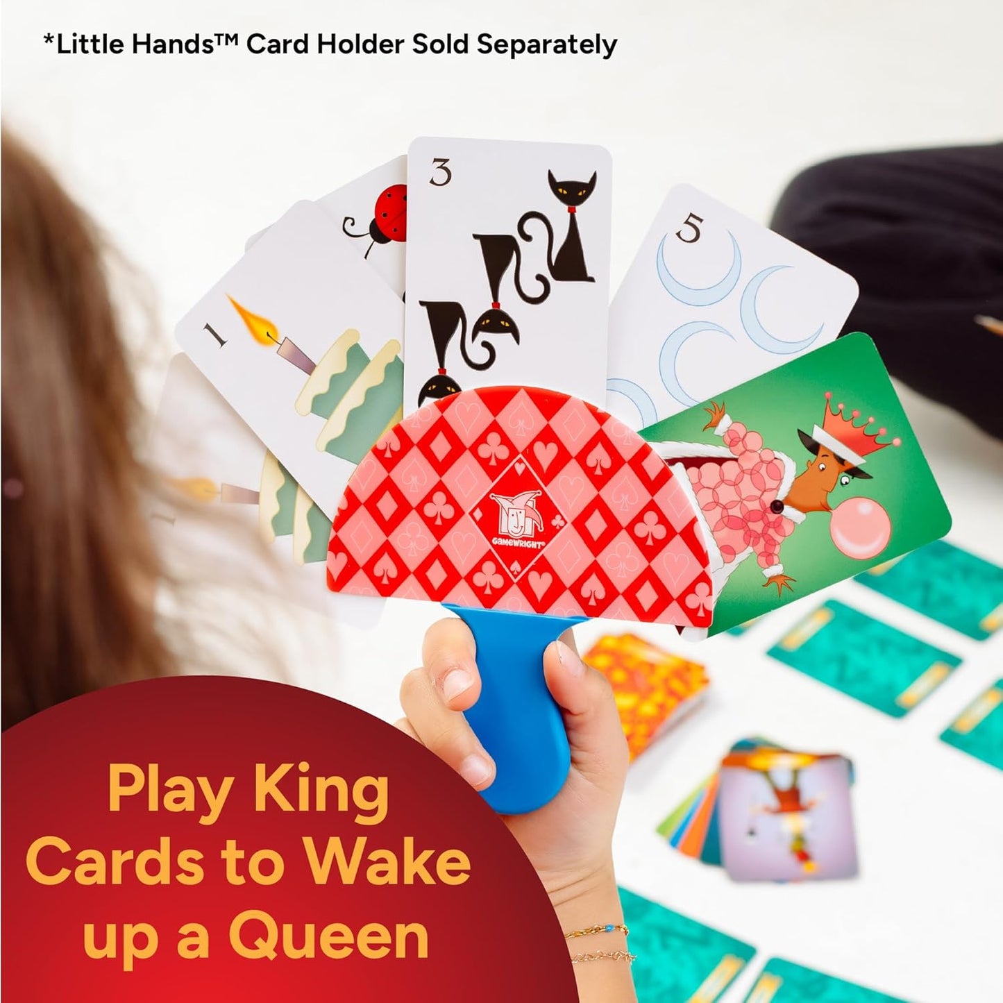 HotSleeping Queens Card Game by Gamewright | Kids and Family Card Games for Ages 8 and up | Fast Playing Strategy & Math Board Game | 2–5 Players