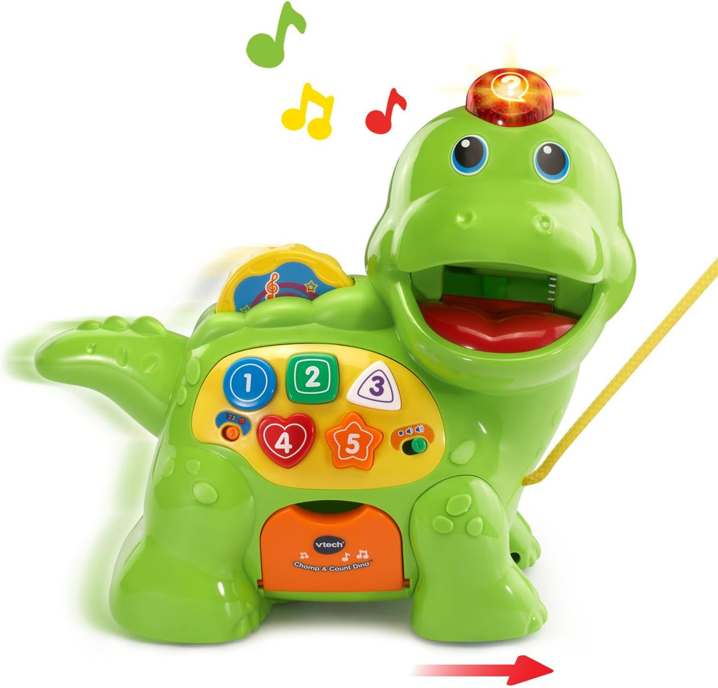 HotVTech Chomp and Count Dino, Green