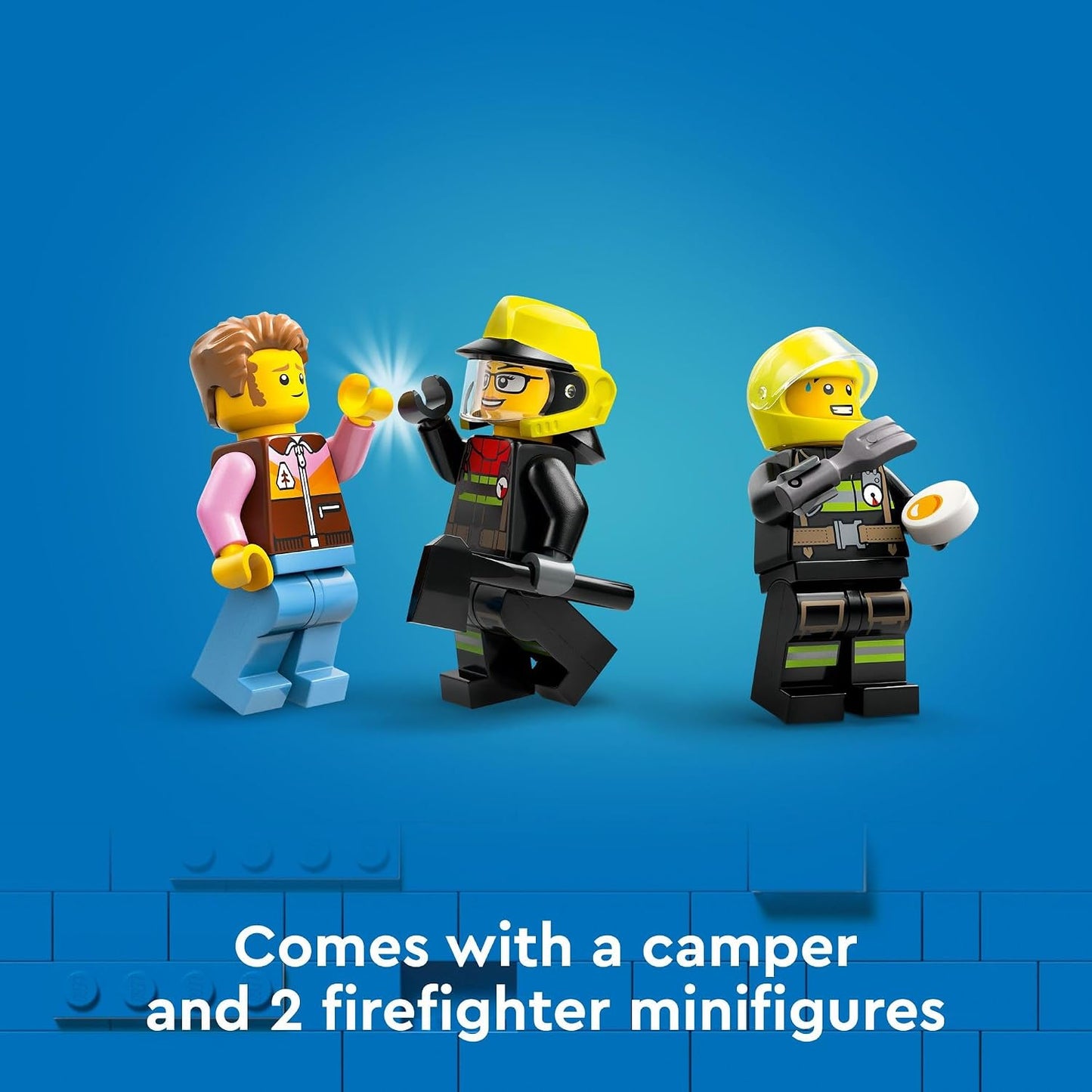 Hot LEGO City 4x4 Fire Truck with Rescue Boat - Building Toy for Boys & Girls, Ages 5+ - Gift for Birthdays - Truck Toy W/ 3 Minifigures - 60412