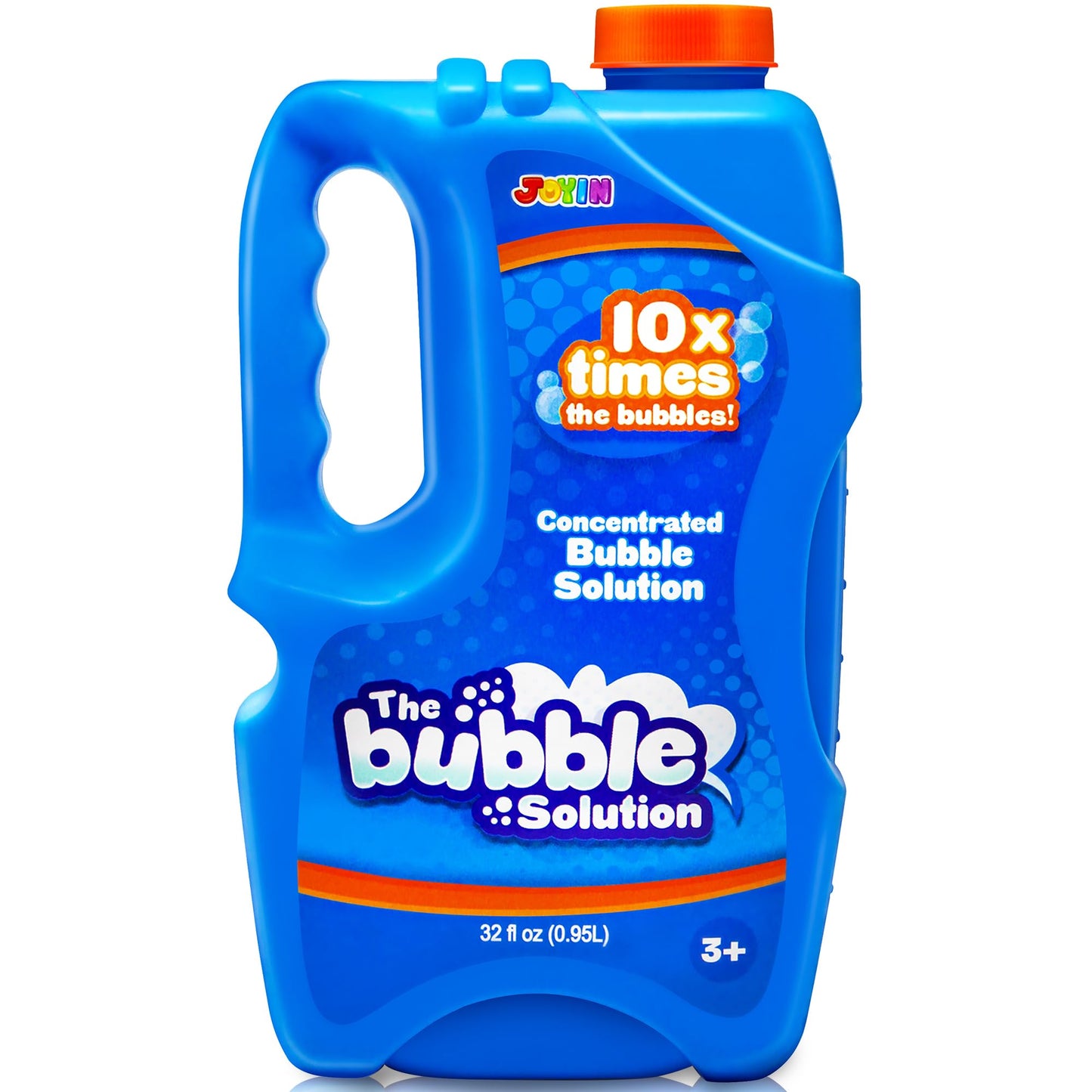 HotJOYIN 32 OZ Concentrated Bubble Solution for Bubble Machines (Up to 2.5 Gallons), Concentrated Solution Refills for Machine, Wands, Blower, Easter, Kids, Parties