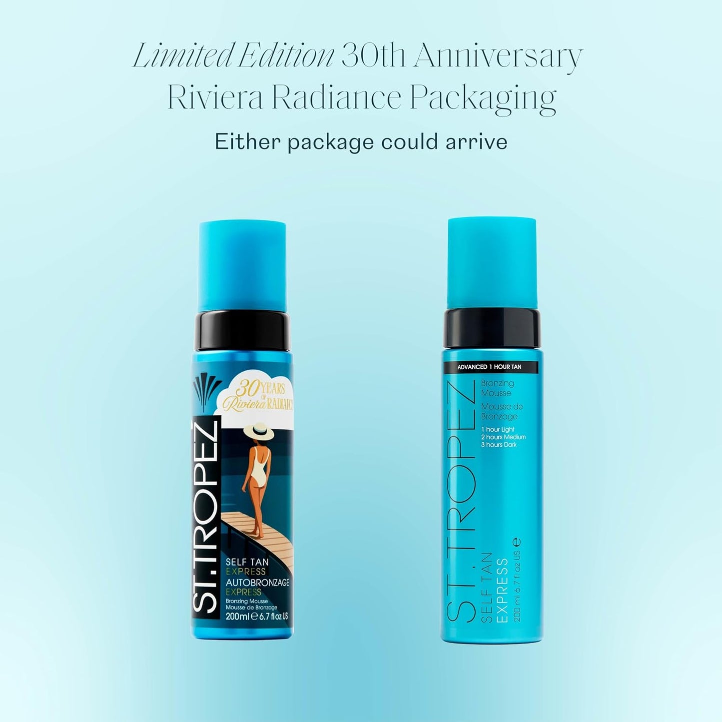 HotSt.Tropez Self Tan Express Bronzing Mousse for Fastest Sunless Tan