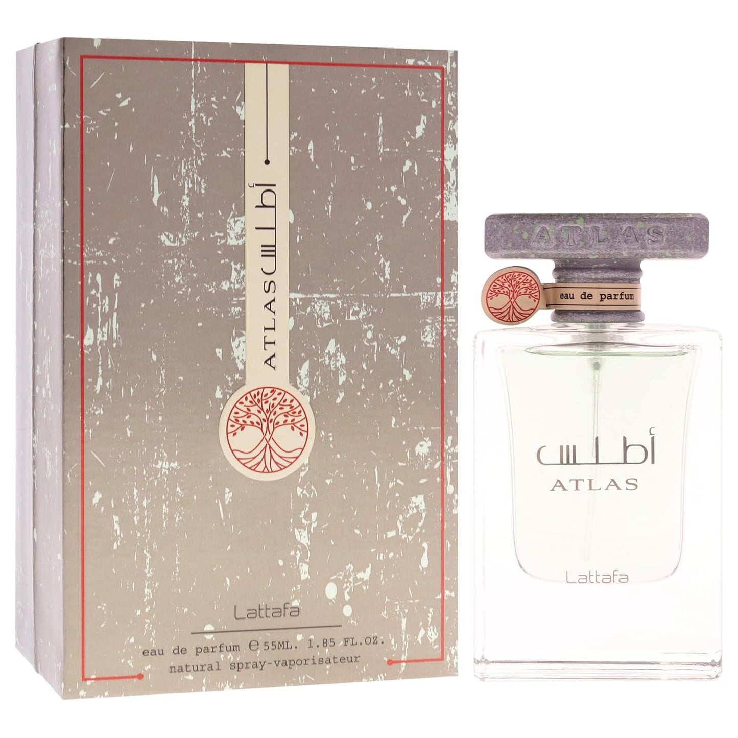 Hot Lattafa Atlas Eau de Parfum Spray for Unisex, 1.85 Ounce