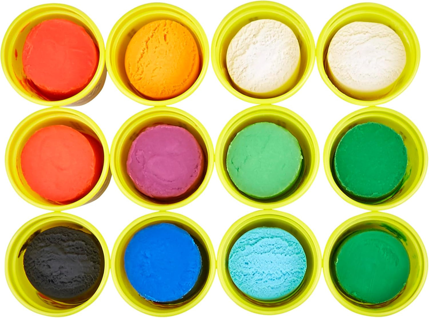 HotPlay-Doh Jewel Colors Bulk 12-Pack of 4-Ounce Cans, Holiday Stocking Stuffers, Prizes & Party Favors, Kids Arts & Crafts, Preschool Toys, Ages 2+ (Amazon Exclusive), 1 Kg