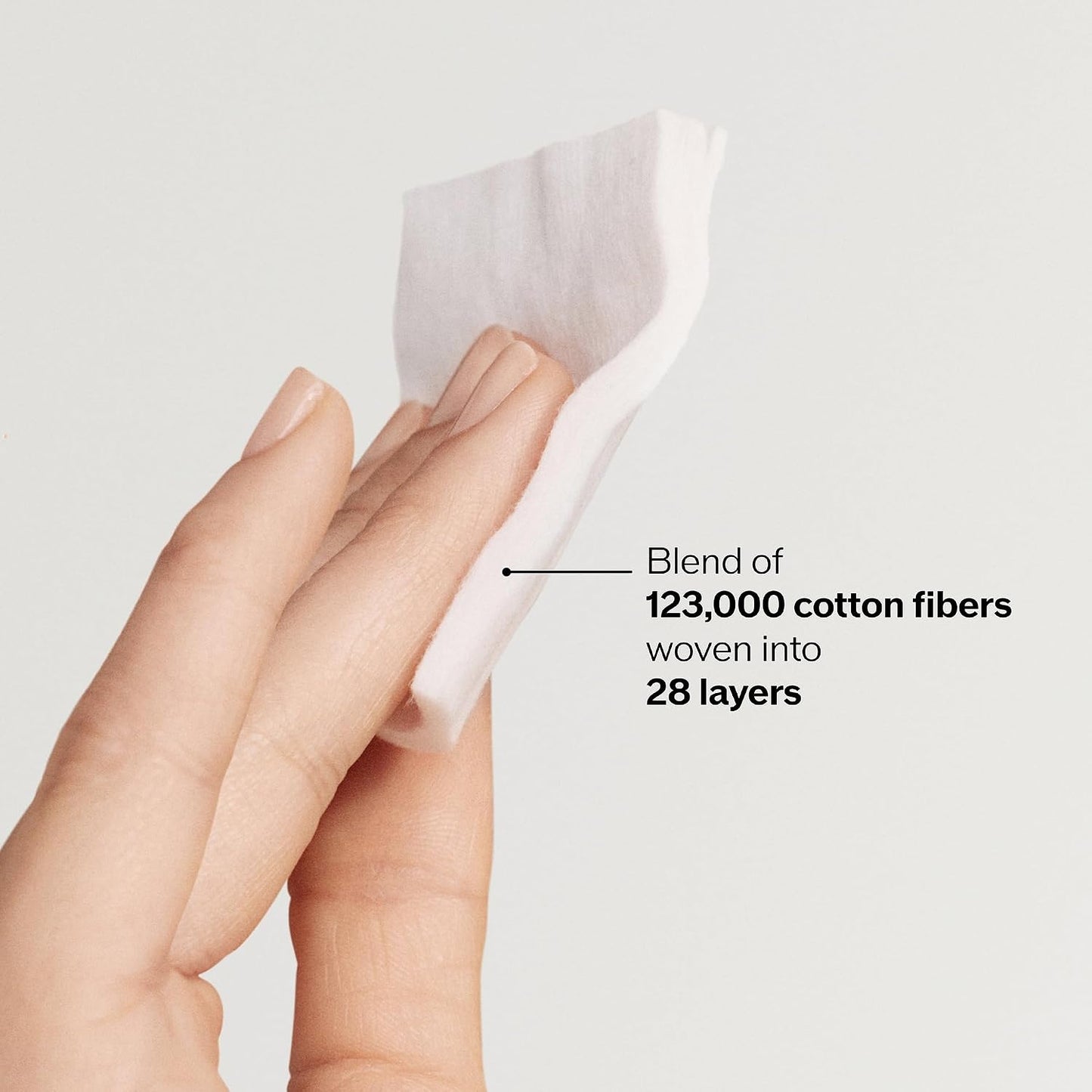 HotShiseido Facial Cotton Pads - Includes 165 Squares - for Softener Application & Makeup Removal - 100% Natural, Super Soft
