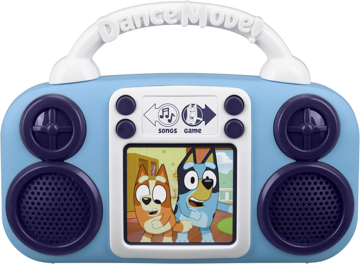 Hot eKids Bluey Toy Music Player, Toddler Toy with Built-in Music and Lights (Bluey)
