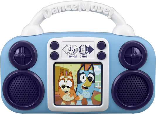 Hot eKids Bluey Toy Music Player, Toddler Toy with Built-in Music and Lights (Bluey)
