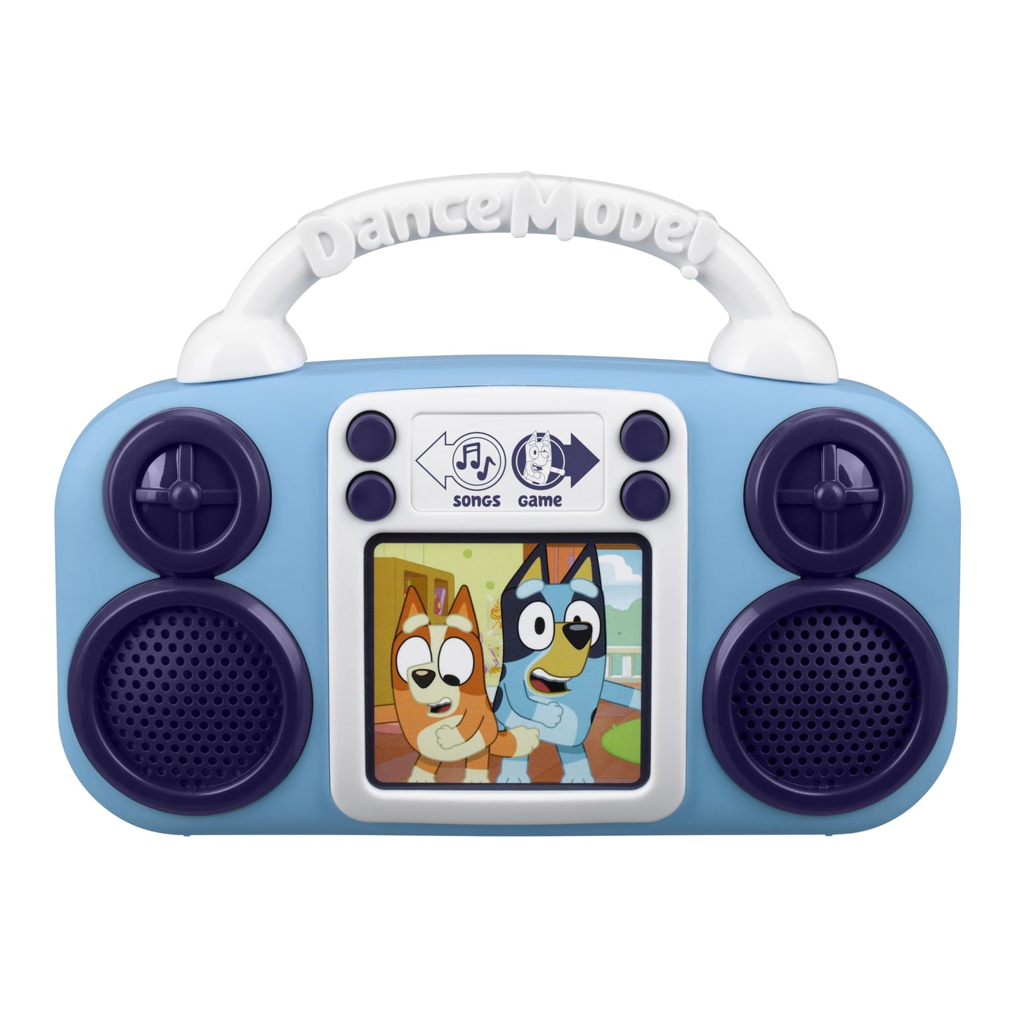Hot eKids Bluey Toy Music Player, Toddler Toy with Built-in Music and Lights (Bluey)