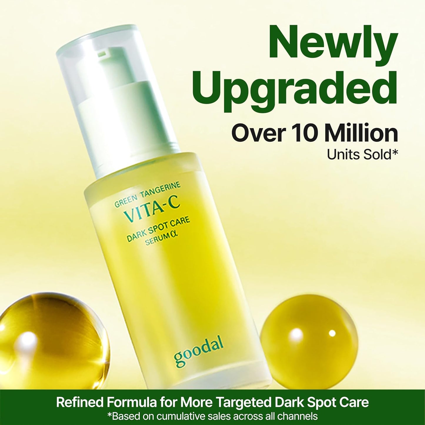 HotGOODAL Vitamin C Brightening Serum ALPHA | 5% Niacinamide & Exosome for Dark Spot Care | Gentle Daily Facial Serum for Radiant Glow Skin | Green Tangerine | Korean Skincare | 1.01 fl oz (30ml)