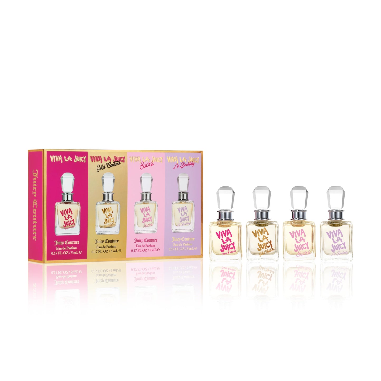 Hot Juicy Couture Viva La Juicy Eau De Parfum, Women's Perfume with Notes of Mandarin, Gardenia & Caramel, Floral & Sweet Perfume for Women, EDP Spray