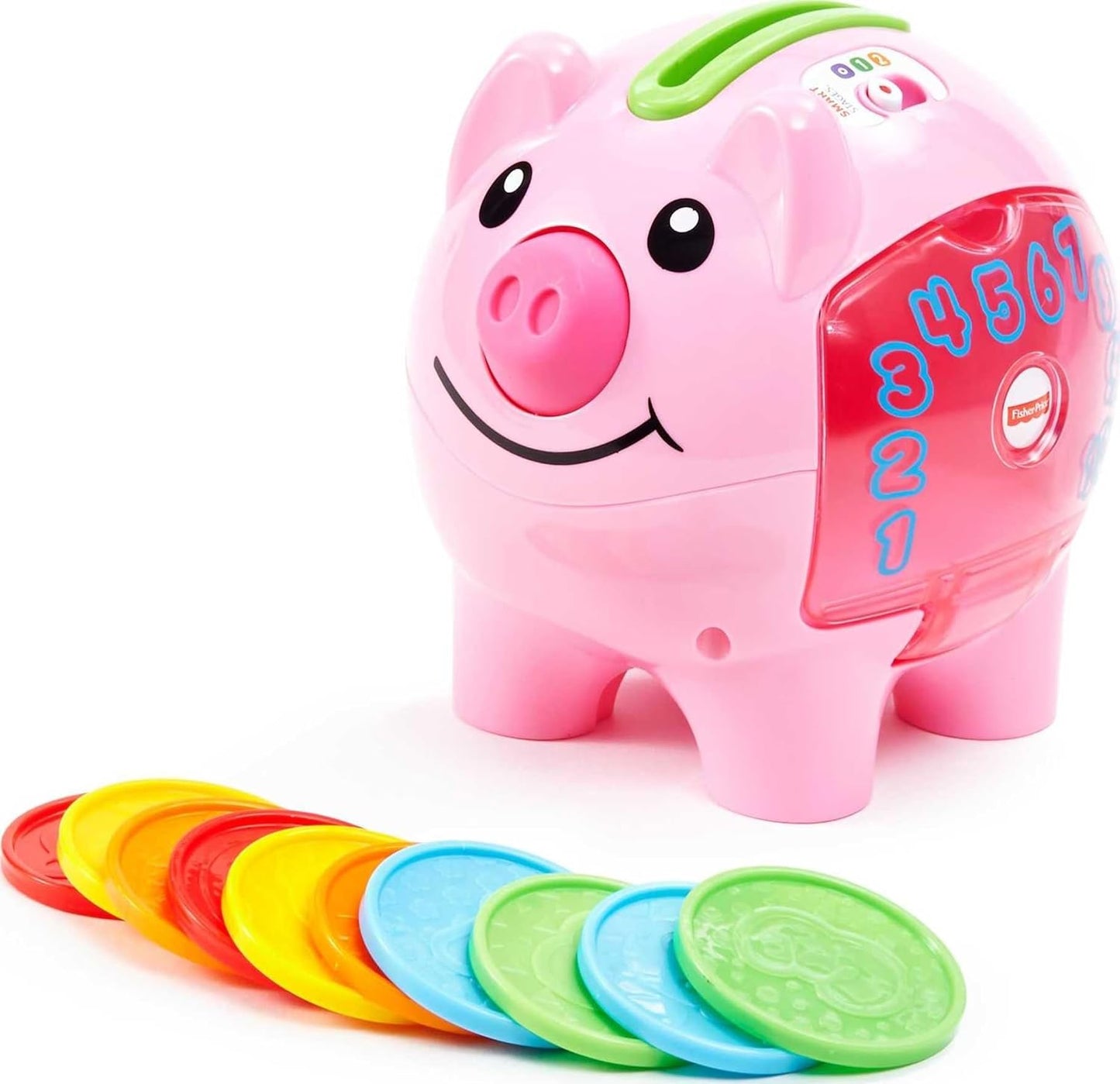 HotFisher-Price Baby & Toddler Toy Laugh & Learn Smart Stages Piggy Bank with Educational Songs & Phrases for Infants Ages 6+ Months (Amazon Exclusive)