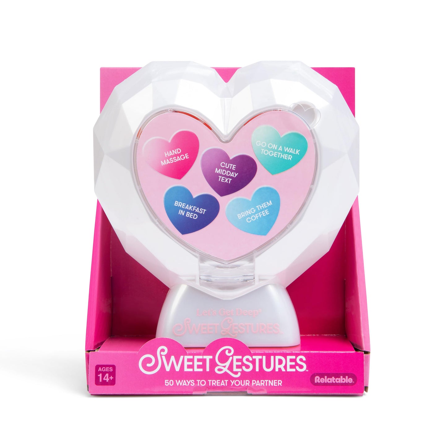 HotLet's Get Deep by Relatable, A Question Card Game for Couples, Great for Date Night Ideas, Couples Gifts, Wedding Gifts, and Long Distance Relationship Gifts, Includes 200 Cards to Build Up Intimacy