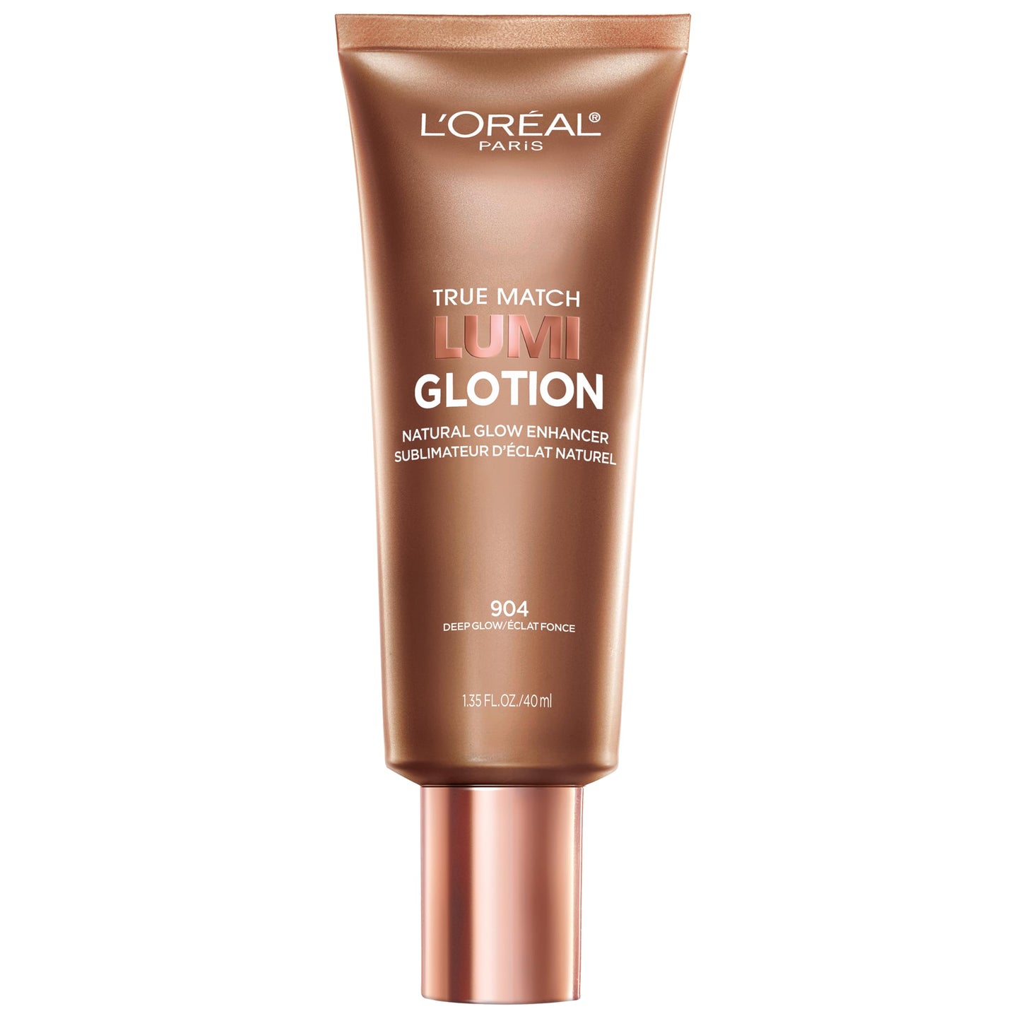 HotL'Oreal Paris Makeup True Match Lumi Glotion, Natural Glow Enhancer, Illuminator Highlighter, Bronzing Drops For a Sun-Kissed Glow For Face and Body, 902 Light, 1.35 fl oz