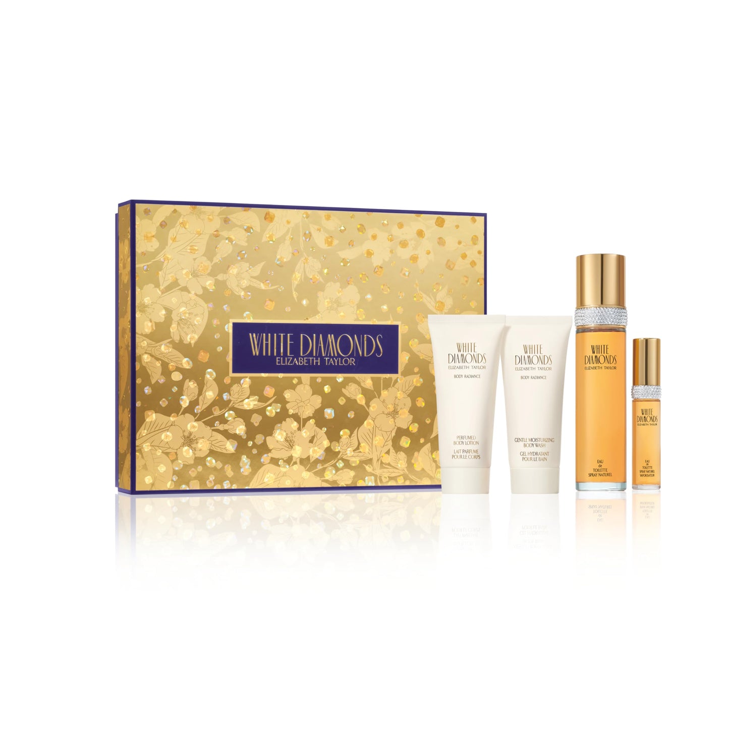 HotElizabeth Taylor White Diamonds Women's Perfume, Long-Lasting Floral Fragrance for Her, Eau de Toilette EDT Spray, 3.3 fl oz |