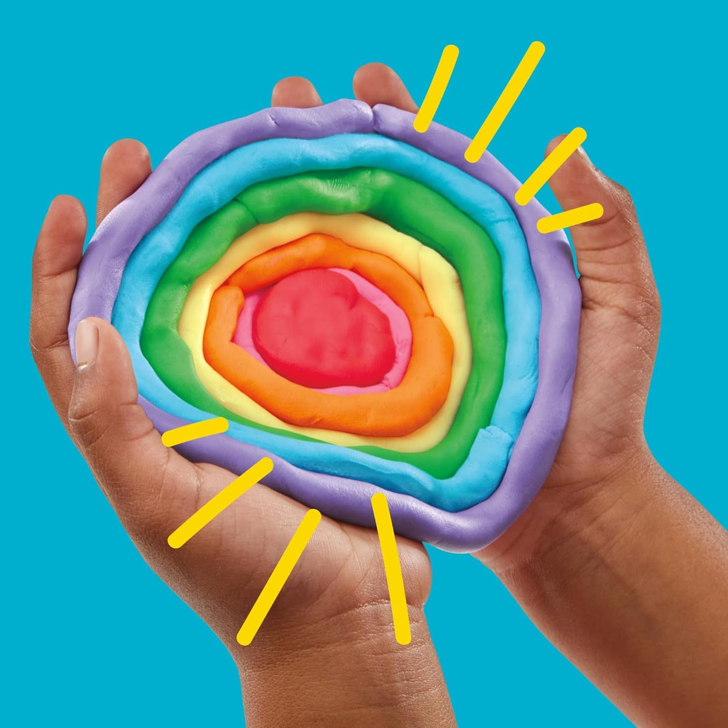 HotPlay Doh Bulk Handout 42-Pack of 1-Ounce Modeling Compound Cans, Back to School Gifts, Prizes, & Party Favors, Kids Arts & Crafts, Preschool Toys, Ages 2+ (Amazon Exclusive)