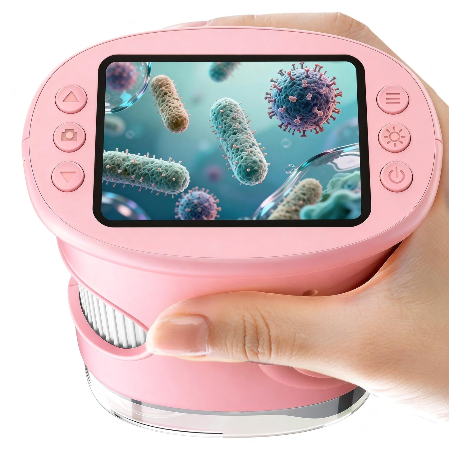Hot1000X Handheld Digital Microscope for Kids: Pocket Microscope with 2.0" IPS Screen - STEM Toys Birthday Gifts for Girls Boys Child - Portable Edu Science Kits Toddler Age 3-6 6-12