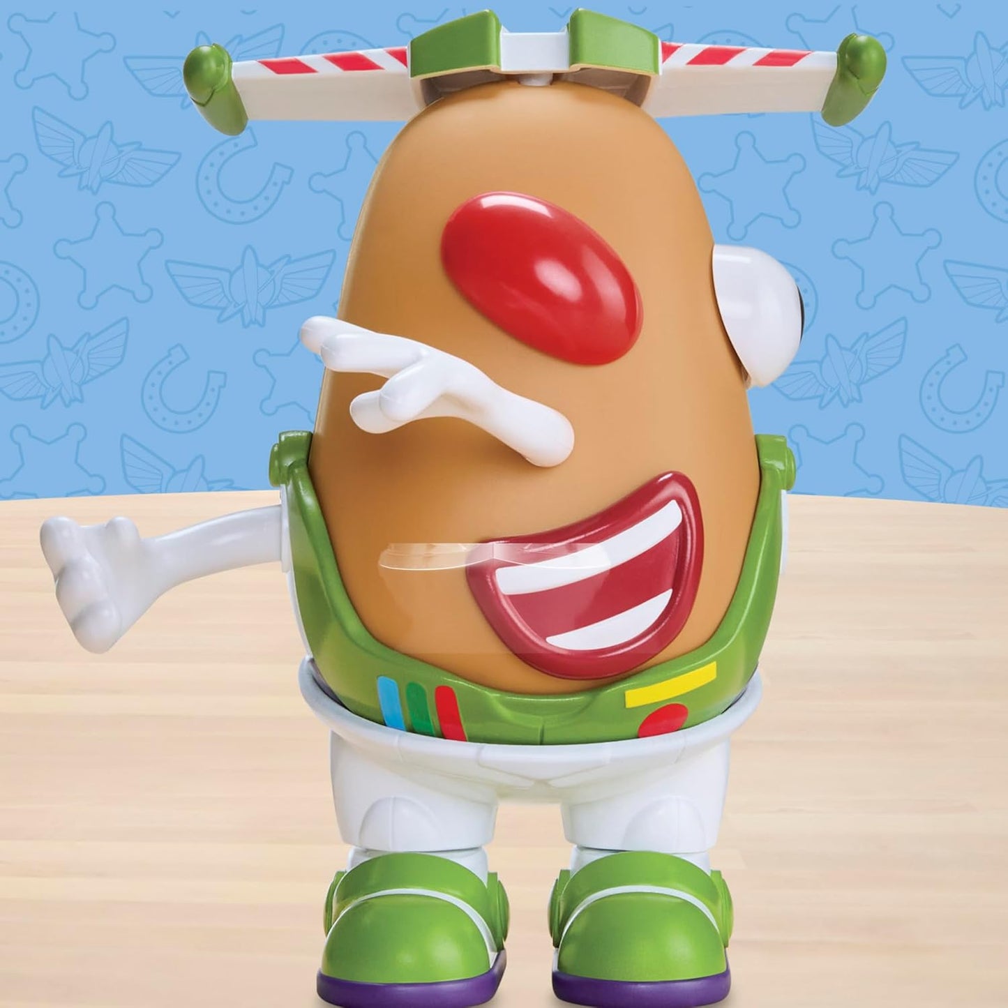 HotPotato Head Toy Story 5 Buzz Spudyear Set with 1 Potato Body and 11 Accessories, Toddler and Preschool Toys for Girls and Boys Ages 2+