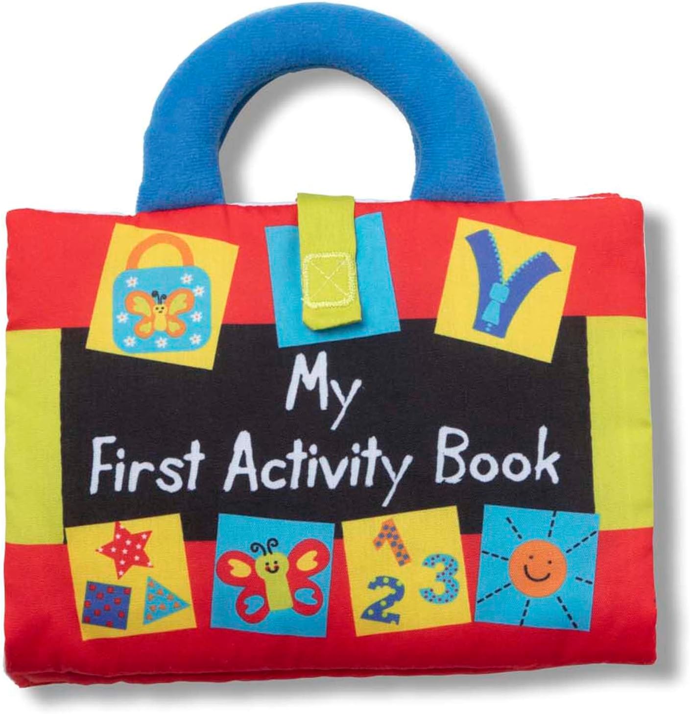 Hot Melissa & Doug K’s Kids My First Activity Book 8-Page Soft Book for Babies and Toddlers Early Learning Developmental Plush Soft Activity for Babies and Toddlers