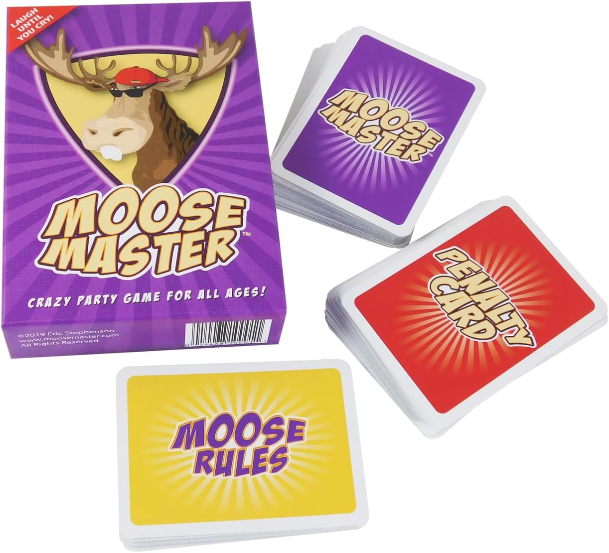HotMoose Master - Laugh Until You Cry Fun - Your Cheeks Will Hurt from Smiling and Laughing so Hard - for Fun People Looking for A Hilarious Night in a Box