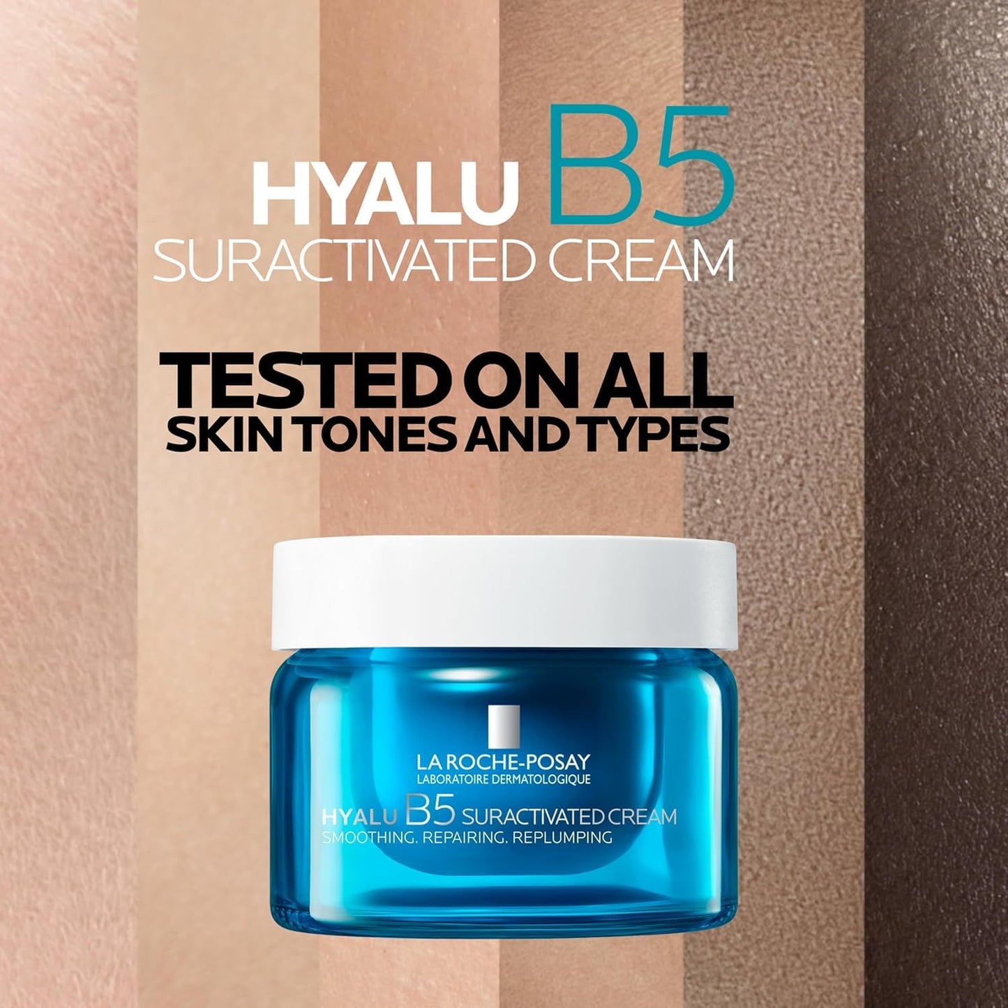 HotLa Roche-Posay Hyalu B5 Suractivated Anti-Aging Face & Neck Cream, Firming Face Moisturizer With 3 Types of Hyaluronic Acid for All Skin Types, 72hr Hydration + Anti-Wrinkle, 1.7 fl oz