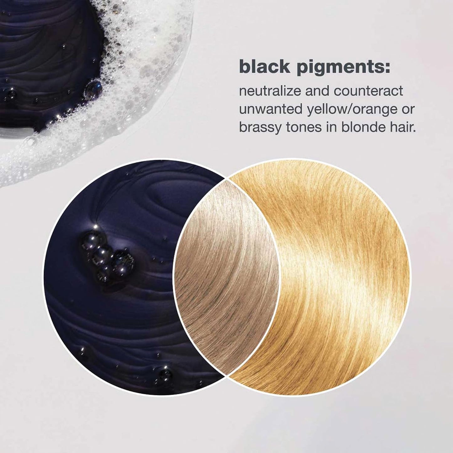 Hotmilk_shake icy blond shampoo award winning shampoo with black pigment to cool brassy tones and enhance platinum blonde hair ideal for maintaining icy, ash-toned color