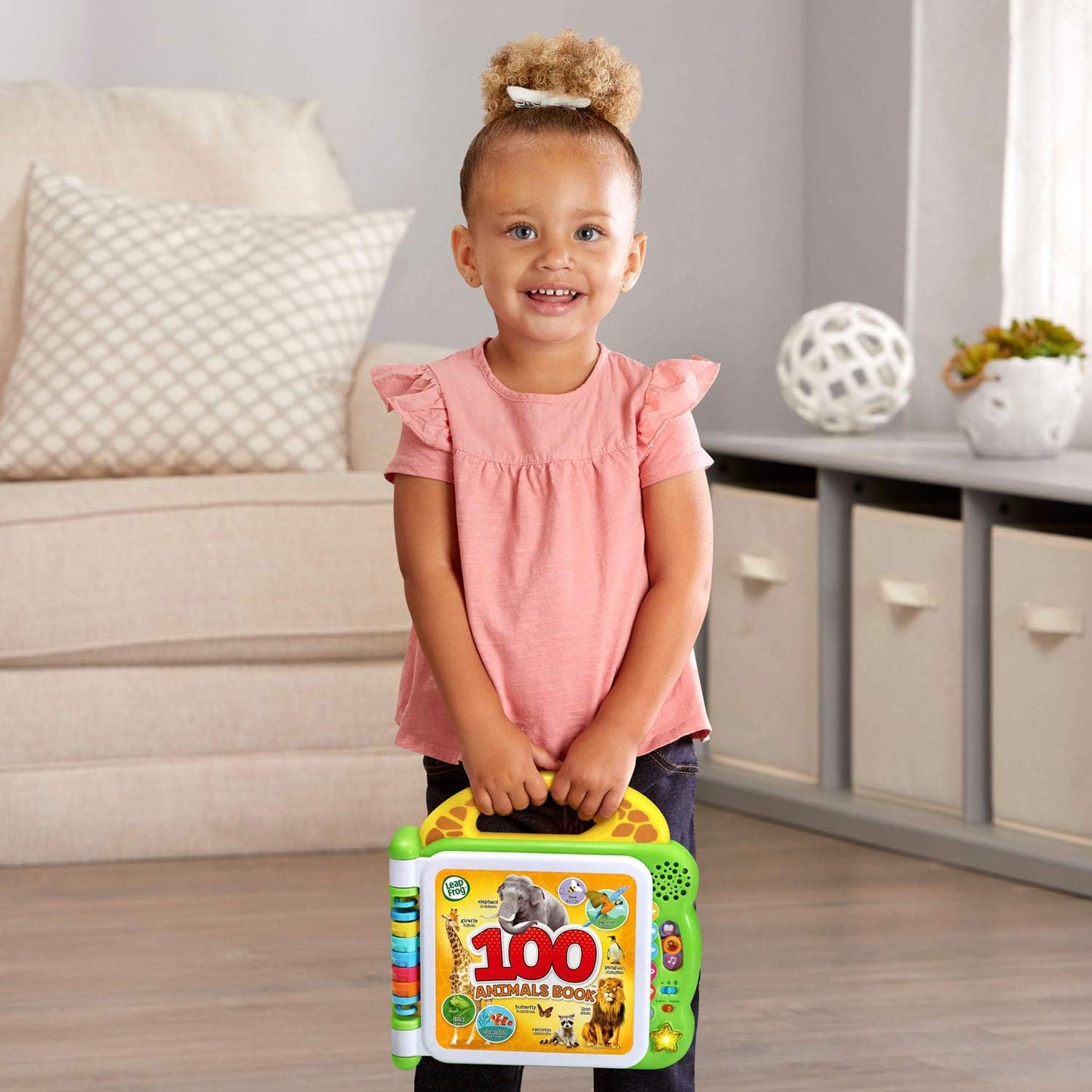 Hot LeapFrog 100 Animals Book, Green