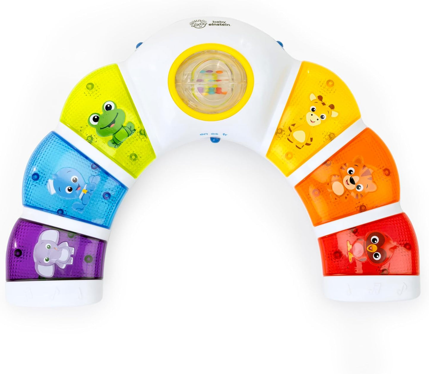 HotBaby Einstein Glow & Discover Light Bar Musical Toy, Activity Station, Sitting Up and Tummy Time Toy, Color and Animal Learning Toy, Infant Ages 3 Months+