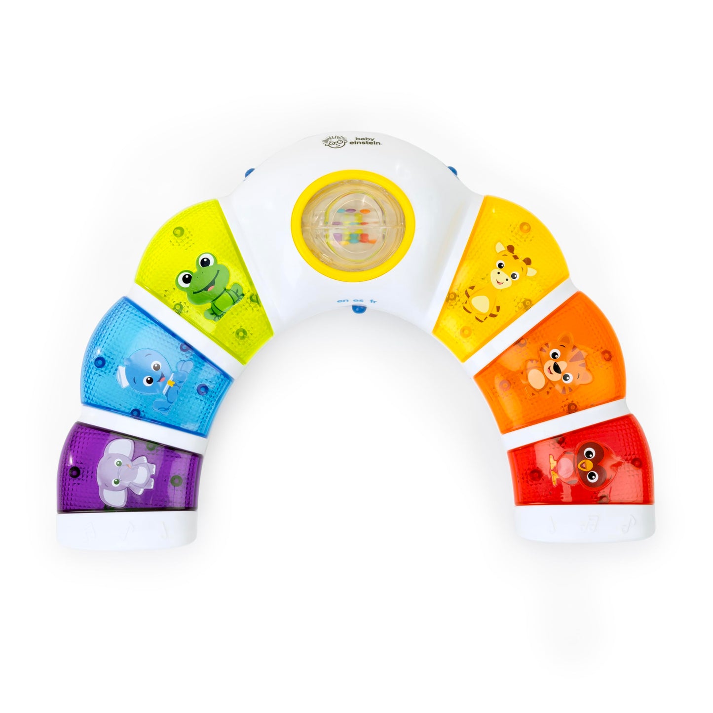HotBaby Einstein Glow & Discover Light Bar Musical Toy, Activity Station, Sitting Up and Tummy Time Toy, Color and Animal Learning Toy, Infant Ages 3 Months+