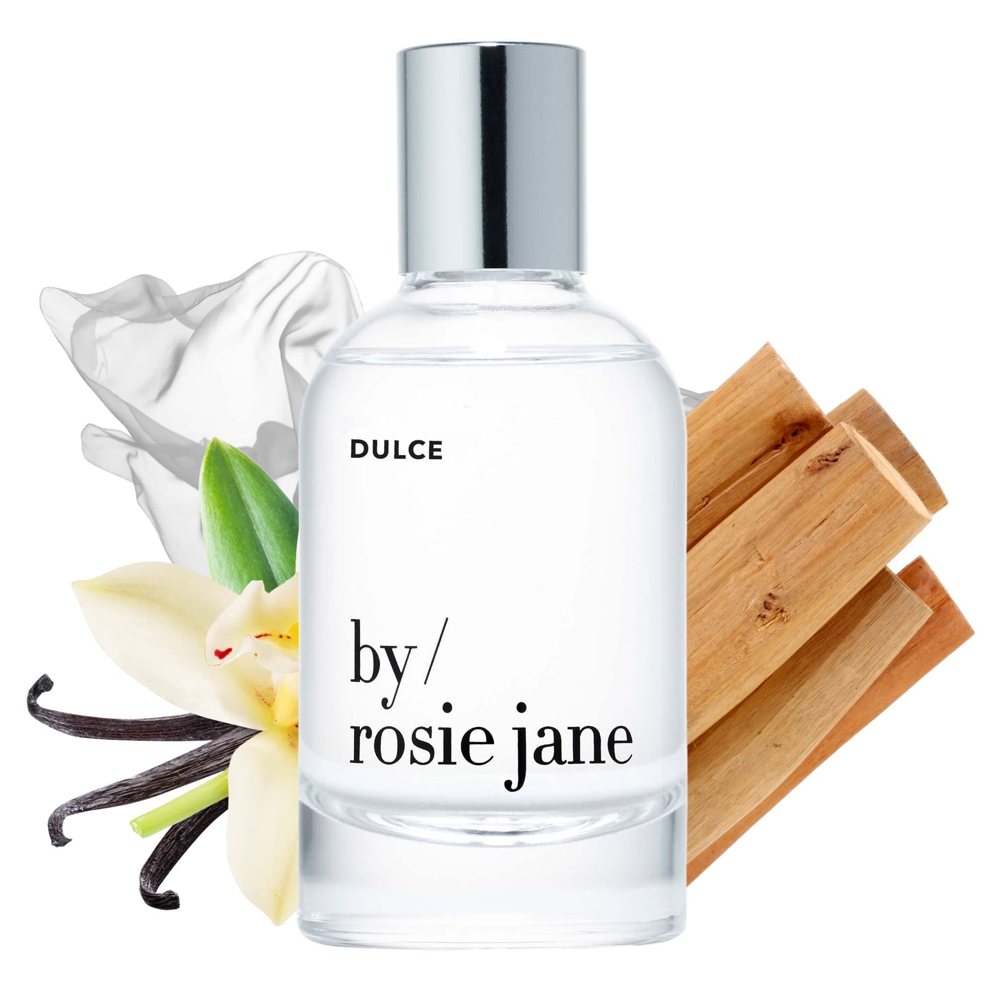 Hot By Rosie Jane Eau De Parfum Spray (Rosie) - Clean Perfume for Women - Non-Toxic Body Mist with Notes of White Musk & Sweet Rose - Paraben, Sulfate & Phthalate Free (50ml)