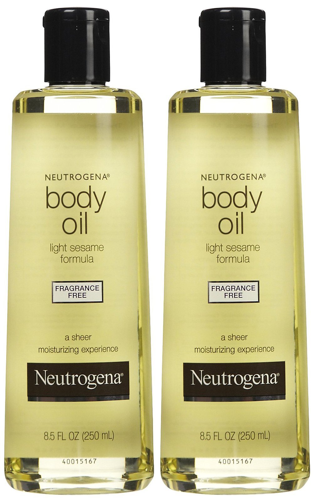 HotNeutrogena Body Oil Light Sesame Formula, 8.5 fl oz, Radiant Glow Moisturizer for Dry Skin, Bath & Shower Oil For Smooth and Hydrated Skin