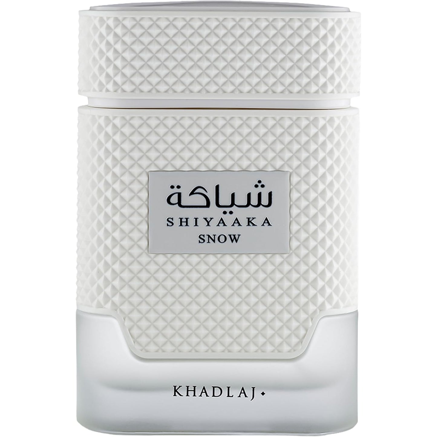 Hot Khadlaj Shiyaaka Snow – Citrusy, Woody, Spicy, Aromatic – Eau de Parfum Spray Long-Lasting Fragrance for Men, 3.4 Ounce / 100 ml