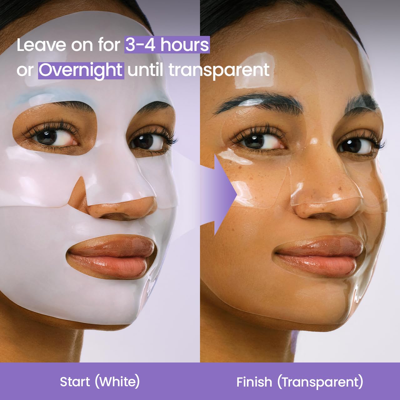 HotBIODANCE Rejuvenating Caviar PDRN Real Deep Mask, Overnight Hydrogel Face Mask, Skin Firming, Radiance, Enhancing Skin Recovery, Korean Skin Care, Self Care Gifts for Women | 1.19oz(34g) x 4ea