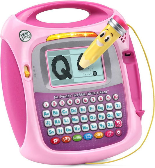 Hot LeapFrog Mr Pencil's Scribble, Write and Read, Pink